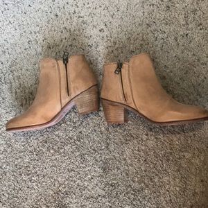 Catherine Malandrino leather booties BRAND NEW